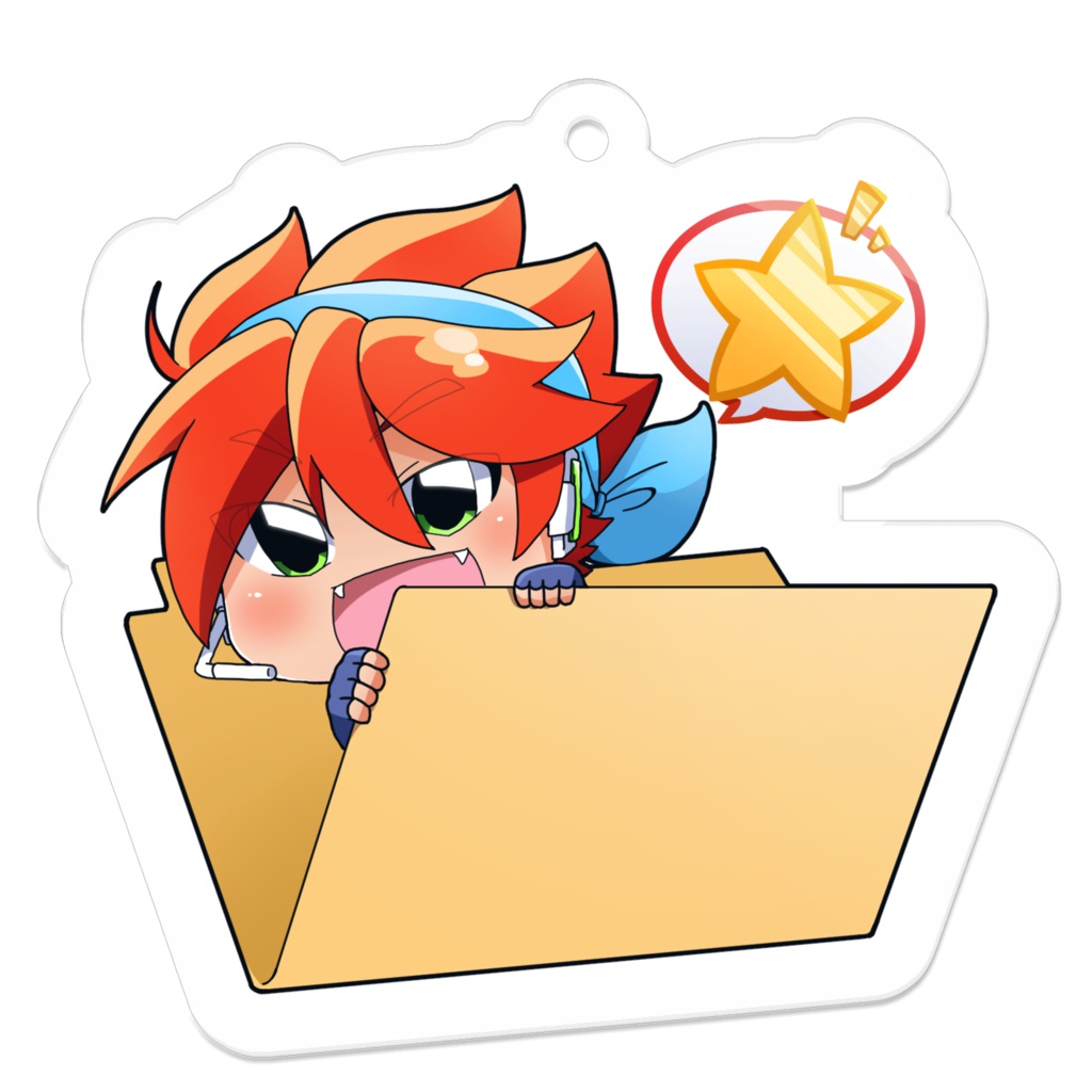 Y!ふぁいるーた アクリルキーホルダー