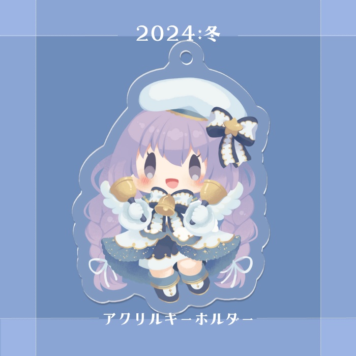 丹楽谷まある　2024ウィンターグッズ・アクリルキーホルダー