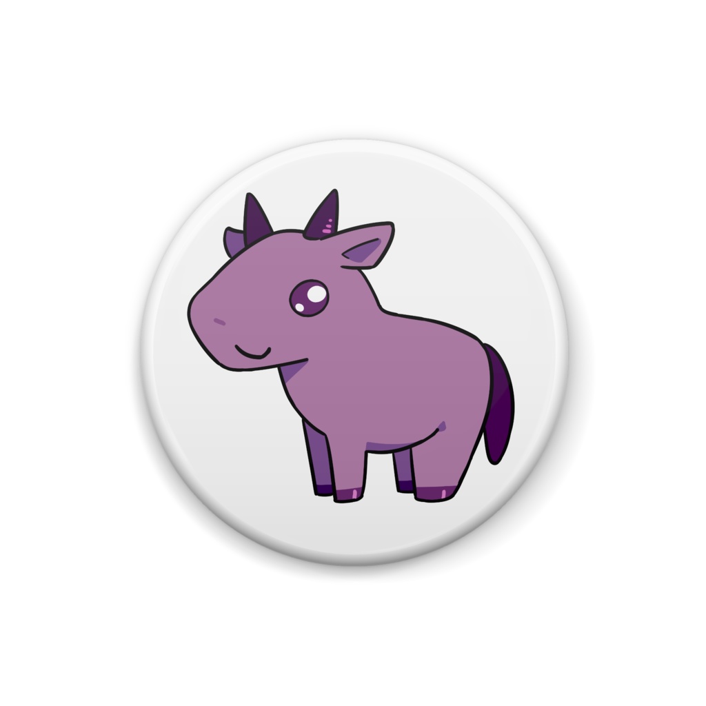 にらちゅう缶バッジ・A