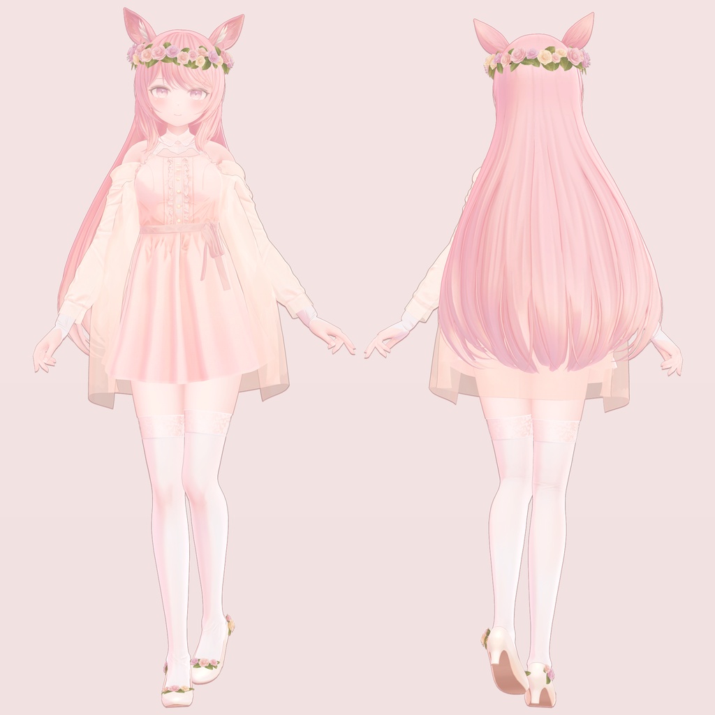 オリジナル3Dモデル Laetia-ラエティア-