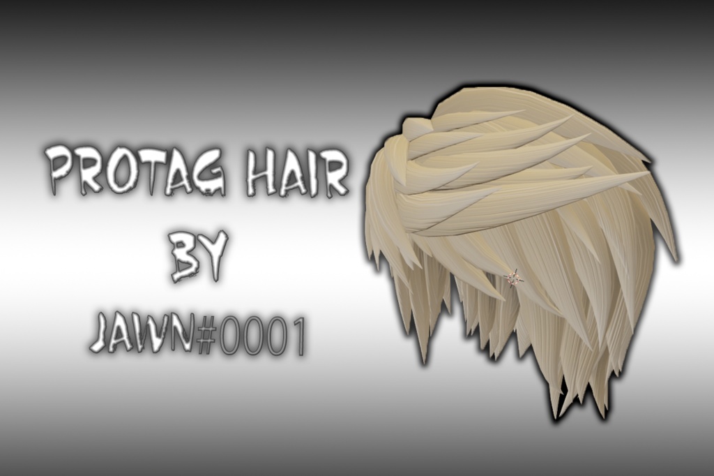 Anime Protagonist Hair アニメ主人公の髪 Jawnvrc Booth Anime Protagonist Hair アニメ主人公の髪 Jawnvrc Booth