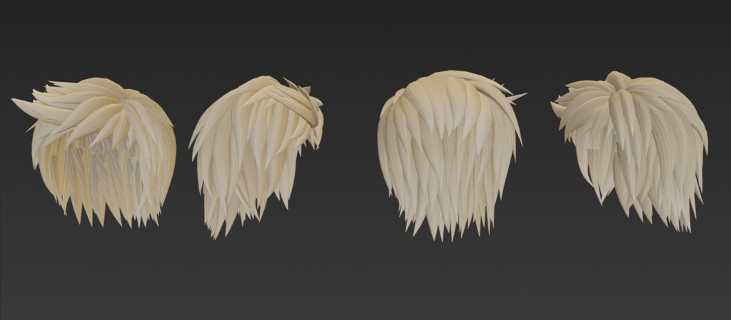 Anime Protagonist Hair - アニメ主人公の髪