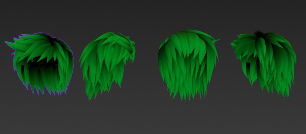 Anime Protagonist Hair - アニメ主人公の髪