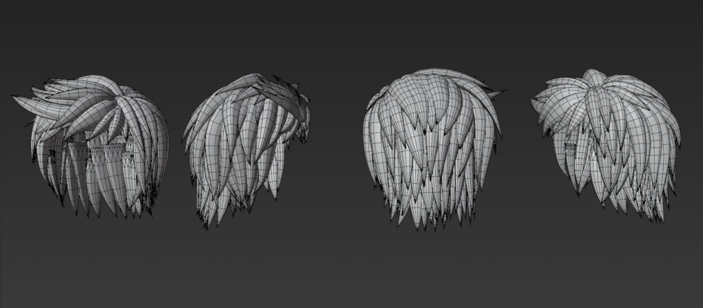 Anime Protagonist Hair - アニメ主人公の髪