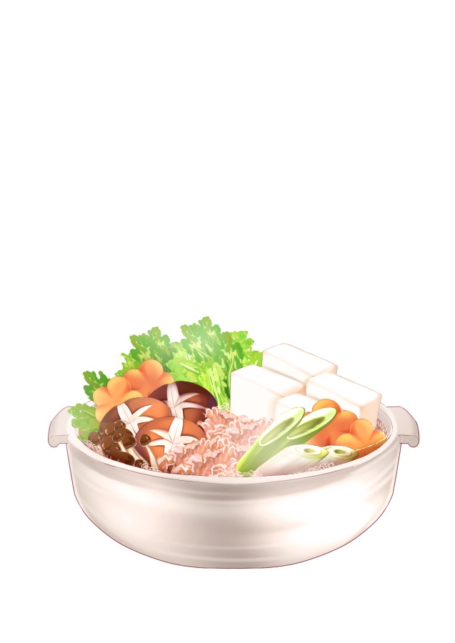 【Vtuber用】熱々お鍋【フリー素材】