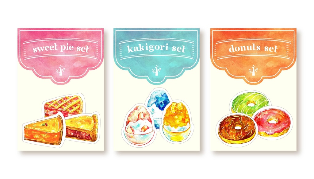 Sweetsステッカー