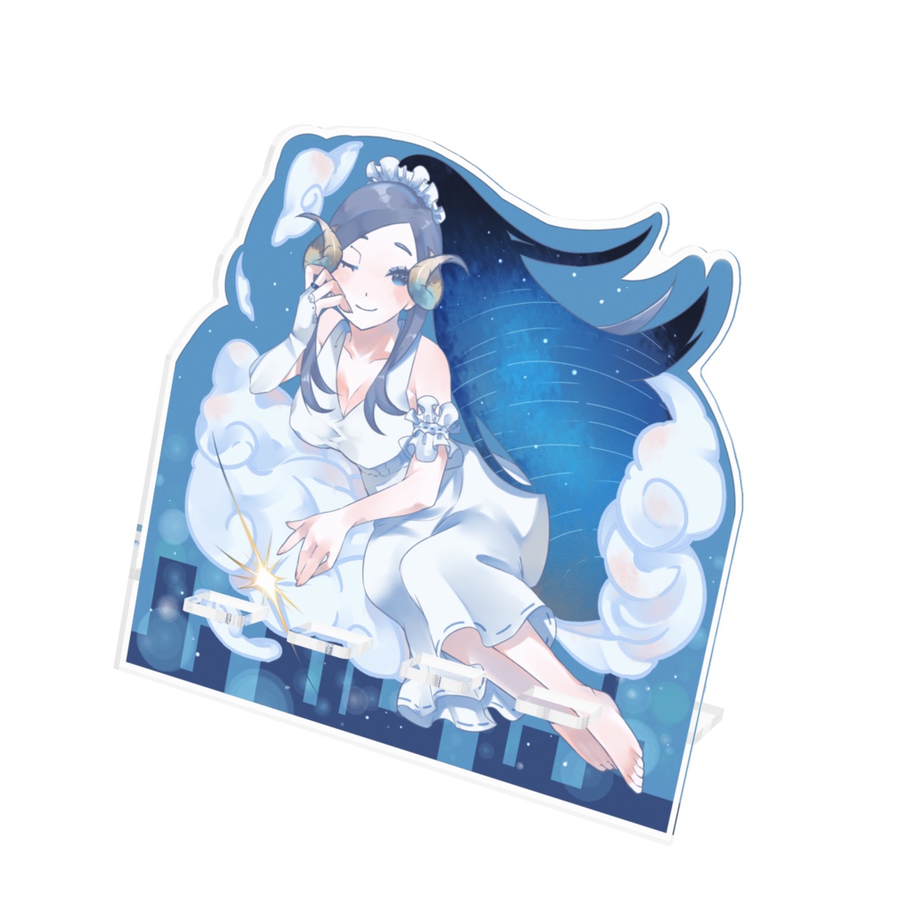 星空の微睡スマホスタンド