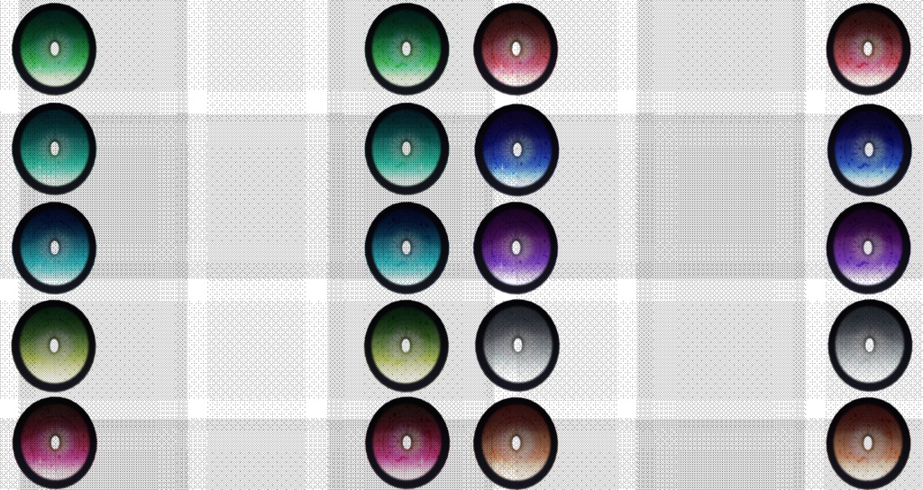 【Alué/アルエ】EyeTexture「luminous」「Record」