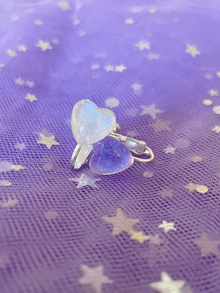 サーヤのほっぺの❤︎イヤリング