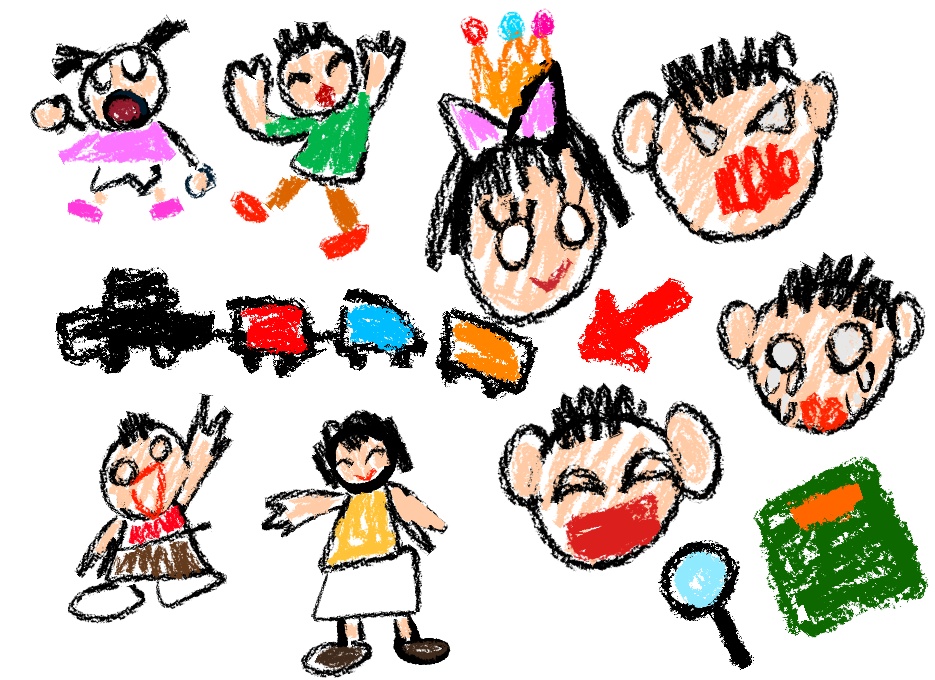 【無料】子どもの落書き詰め合わせ