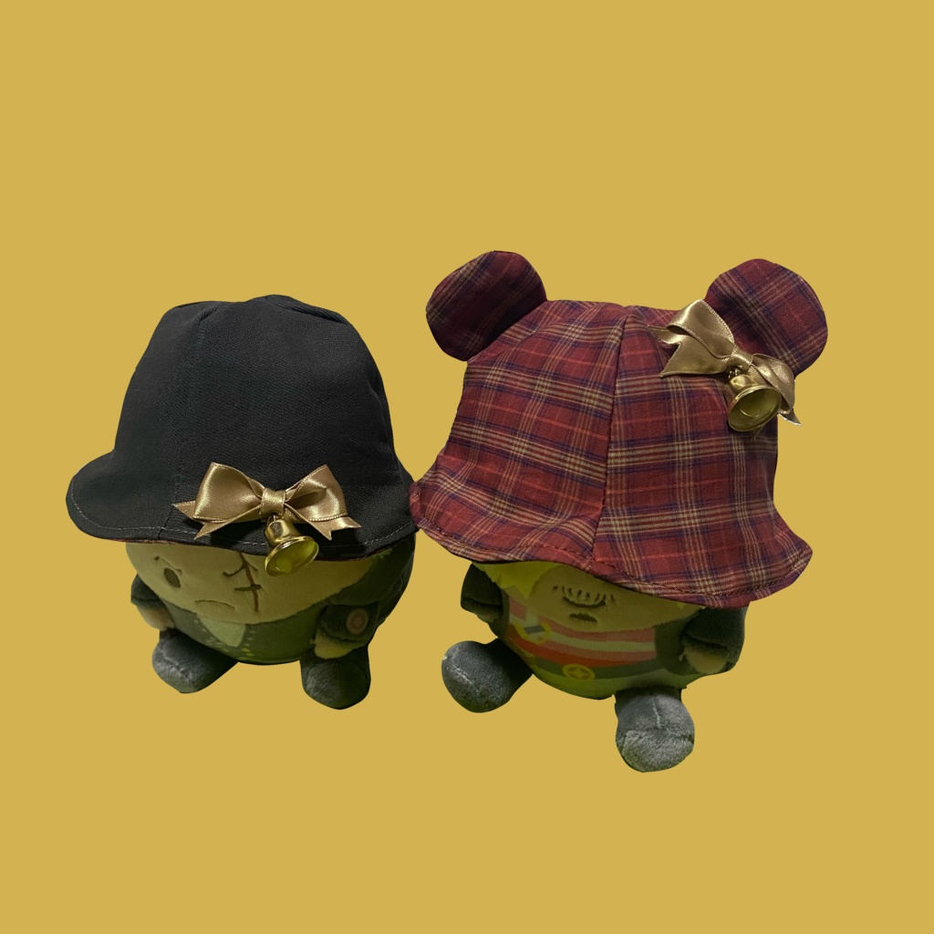 【16cmぬい用】くまさんはっとXmasバージョン