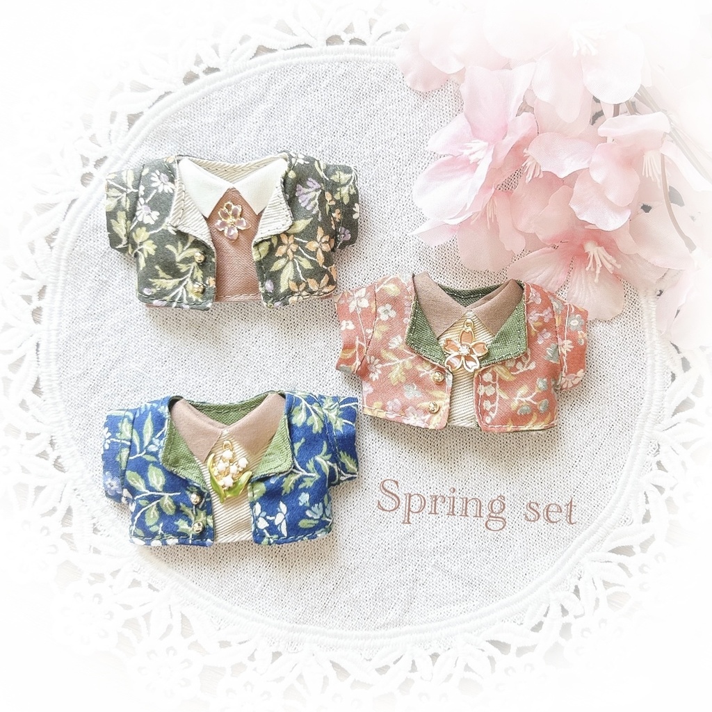 【10cmぬい用】Spring set