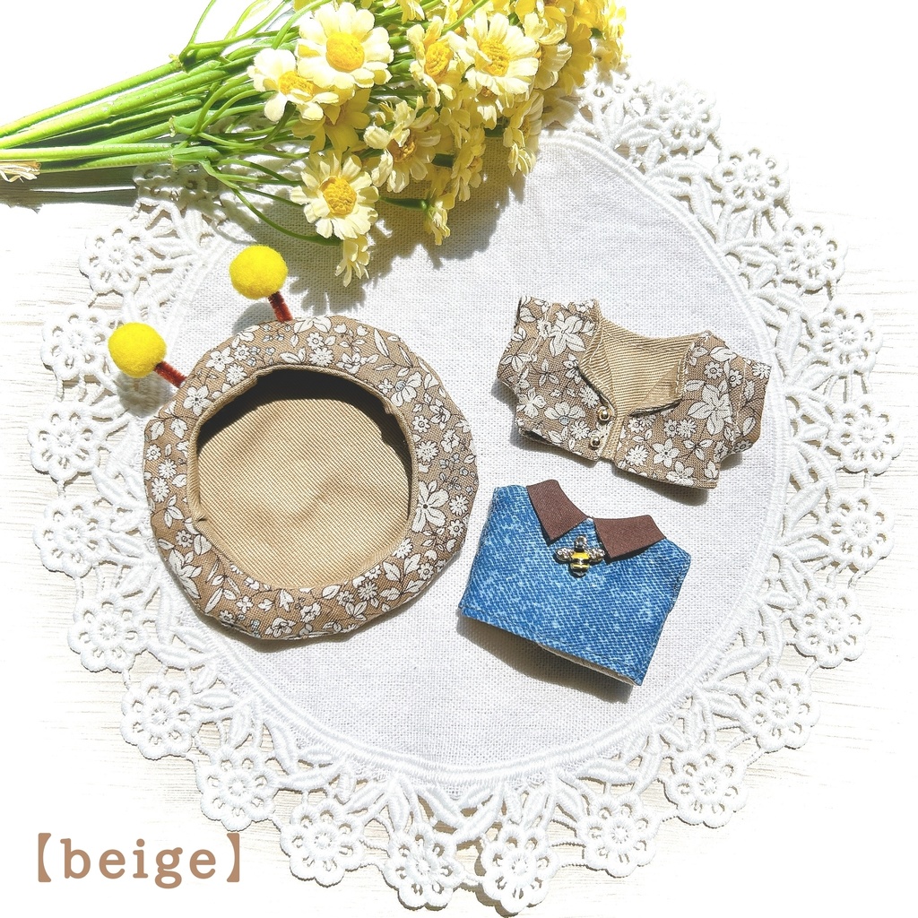 【10cmぬい用】みつばちset