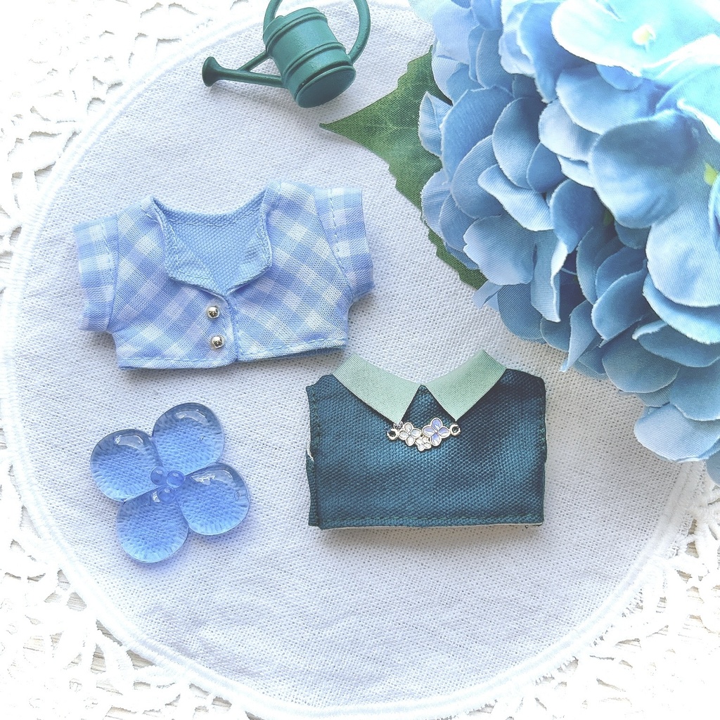 【10cmぬい用】あじさいset