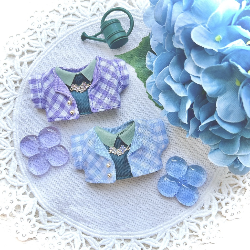 【10cmぬい用】あじさいset