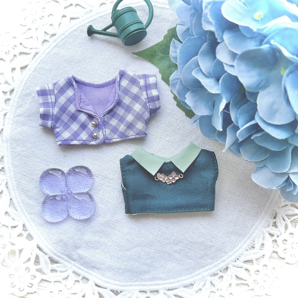 【10cmぬい用】あじさいset