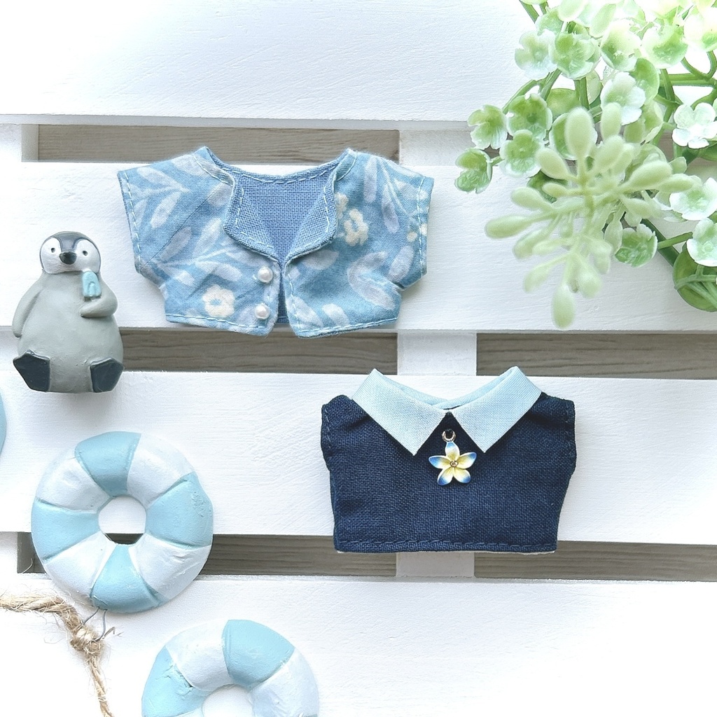 【10cmぬい用】ふんわりアロハset