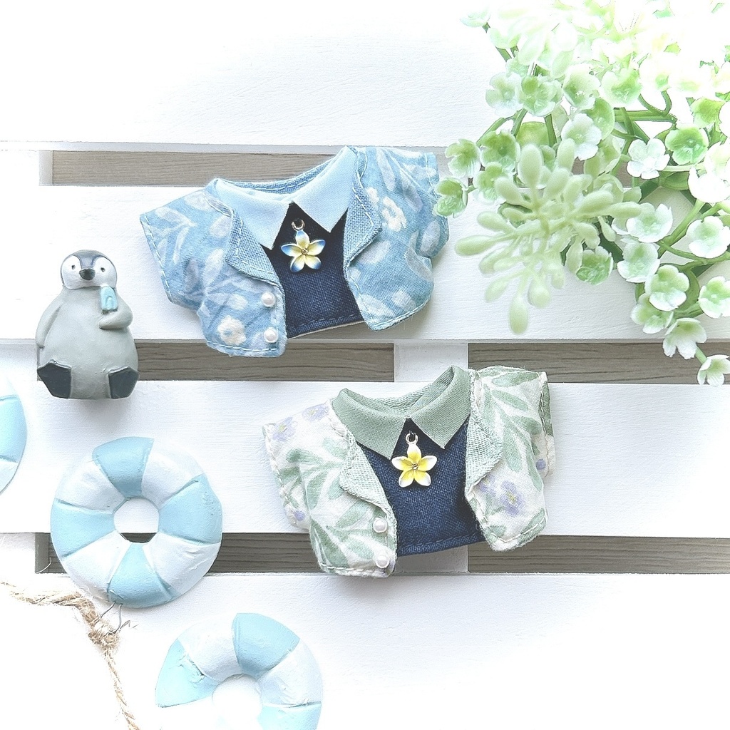 【10cmぬい用】ふんわりアロハset