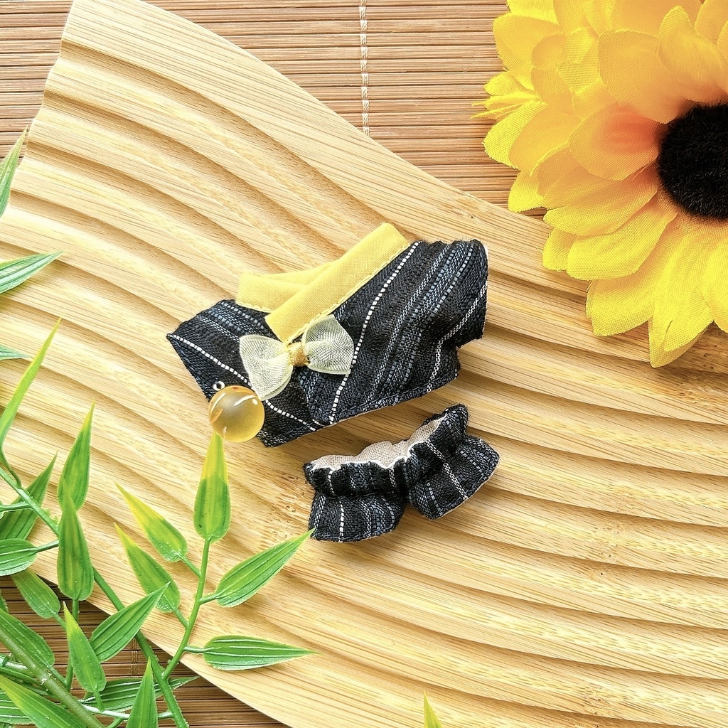 【10cmぬい用】ヨーヨー付き甚平set