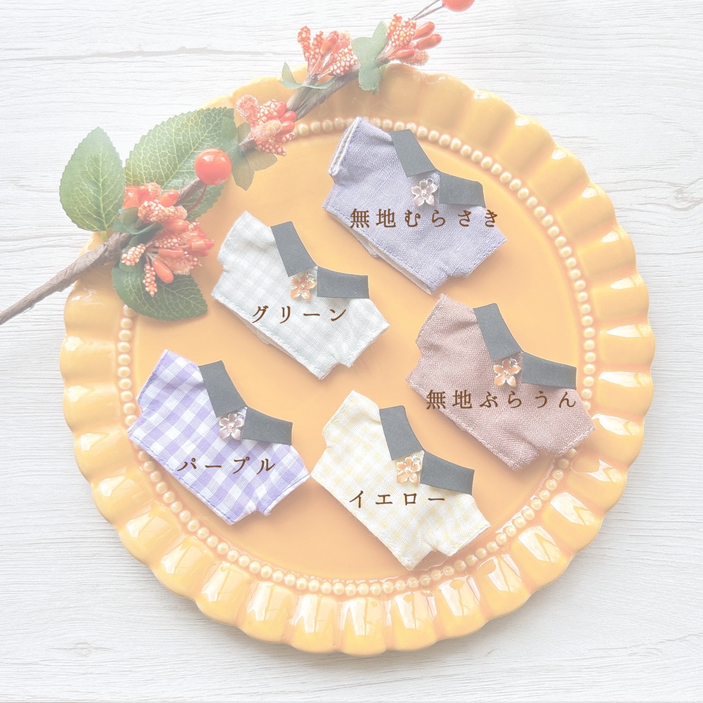 【10cmぬい用】襟付きシャツ ハロウィンver.