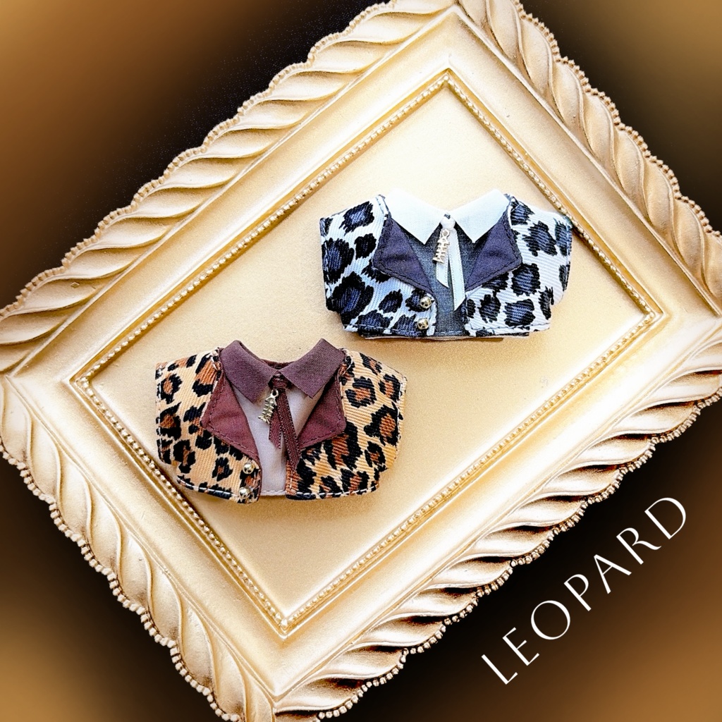 【10cmぬい＆ちびぐるみ】レオパードset