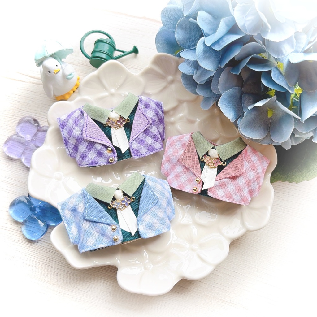 通販は６月に検討中です【10cmぬい＆ちびぐるみ】newあじさいset