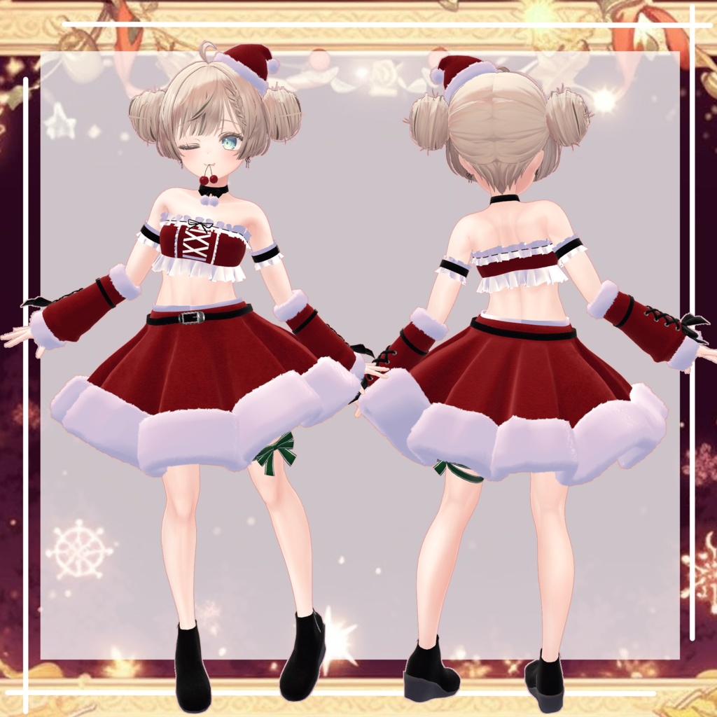 【ギミック付】Ribbon Cross Santa【MA対応】