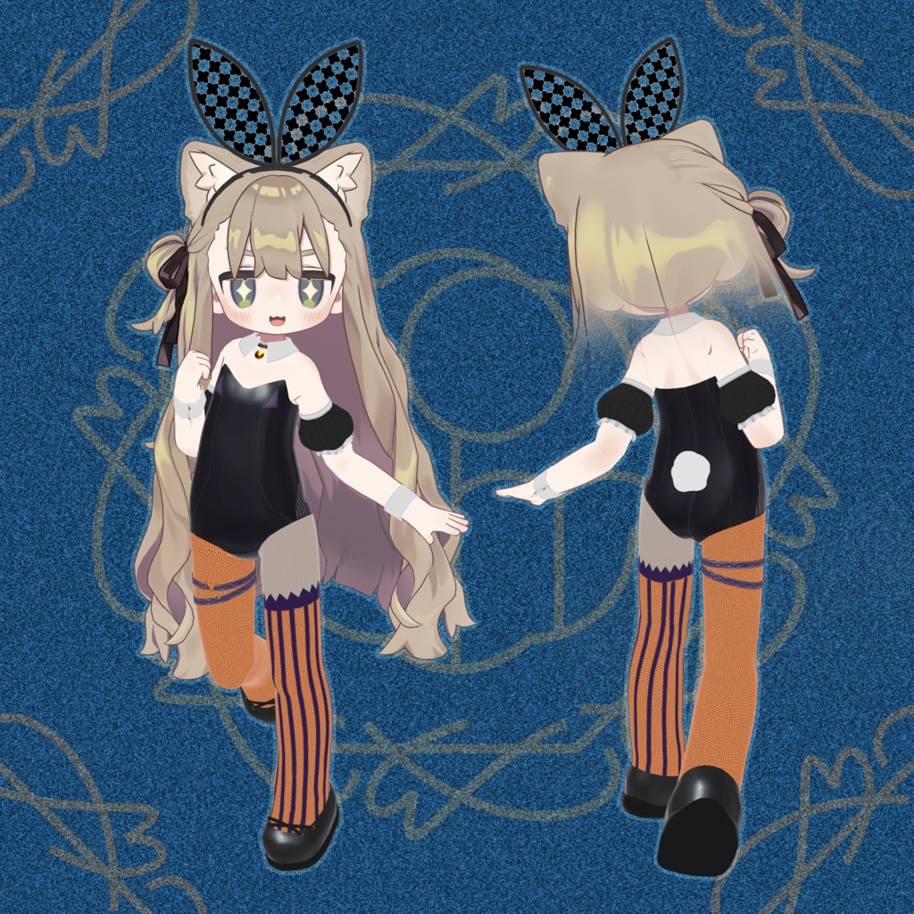 【まめふれんず】Magic Cat Bunny (ギミック付 MA対応)