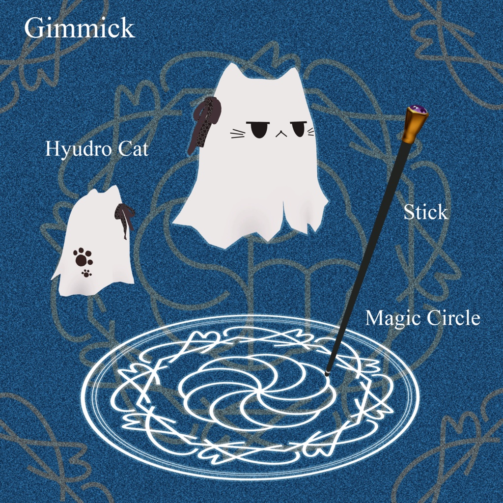 【まめふれんず】Magic Cat Bunny (ギミック付 MA対応)