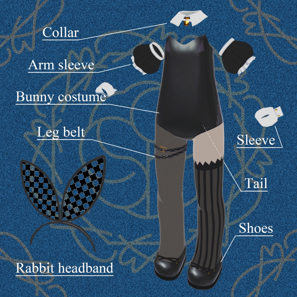 【まめふれんず】Magic Cat Bunny (ギミック付 MA対応)