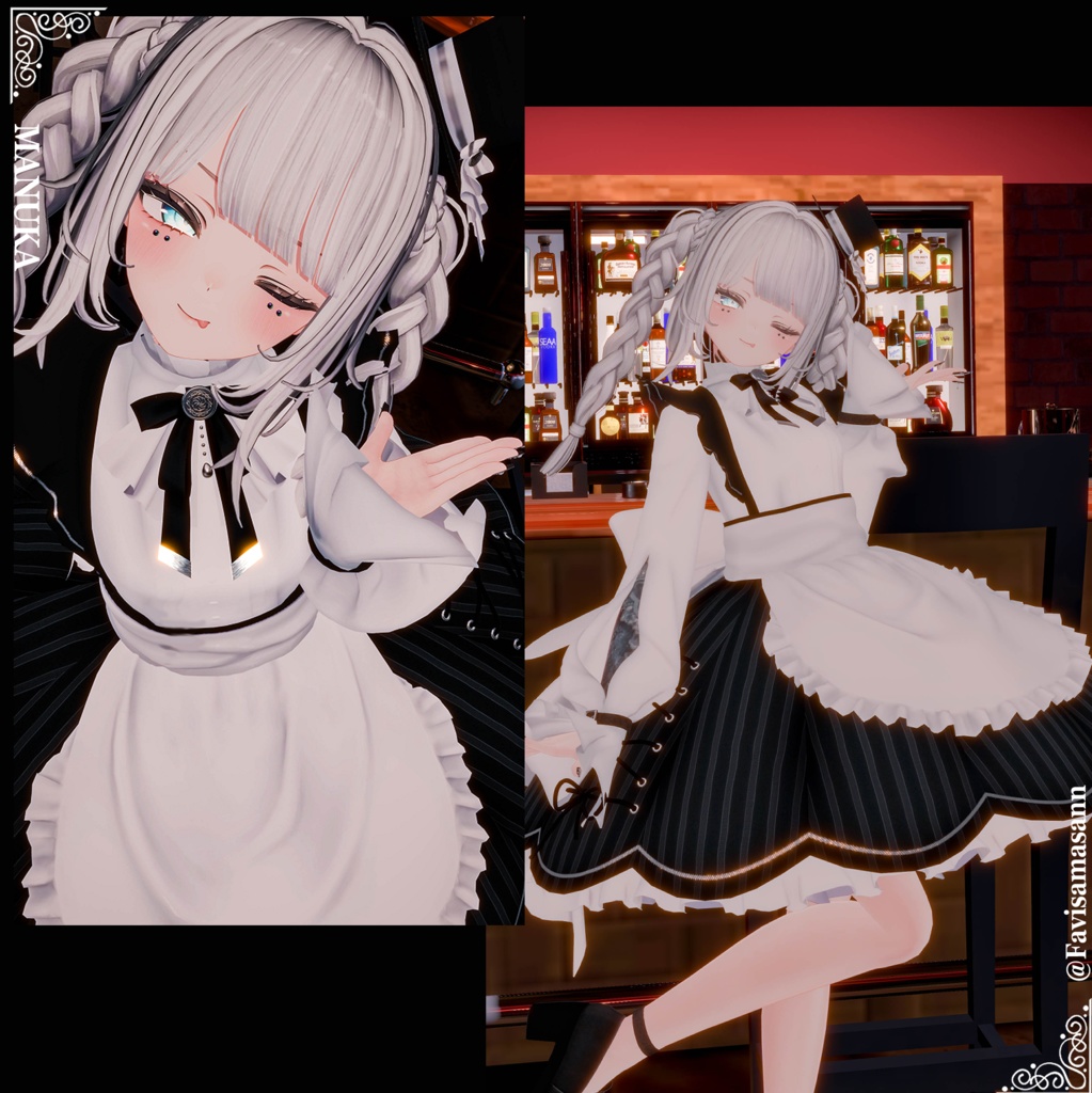 Electro Swing Maid【複数アバター対応】