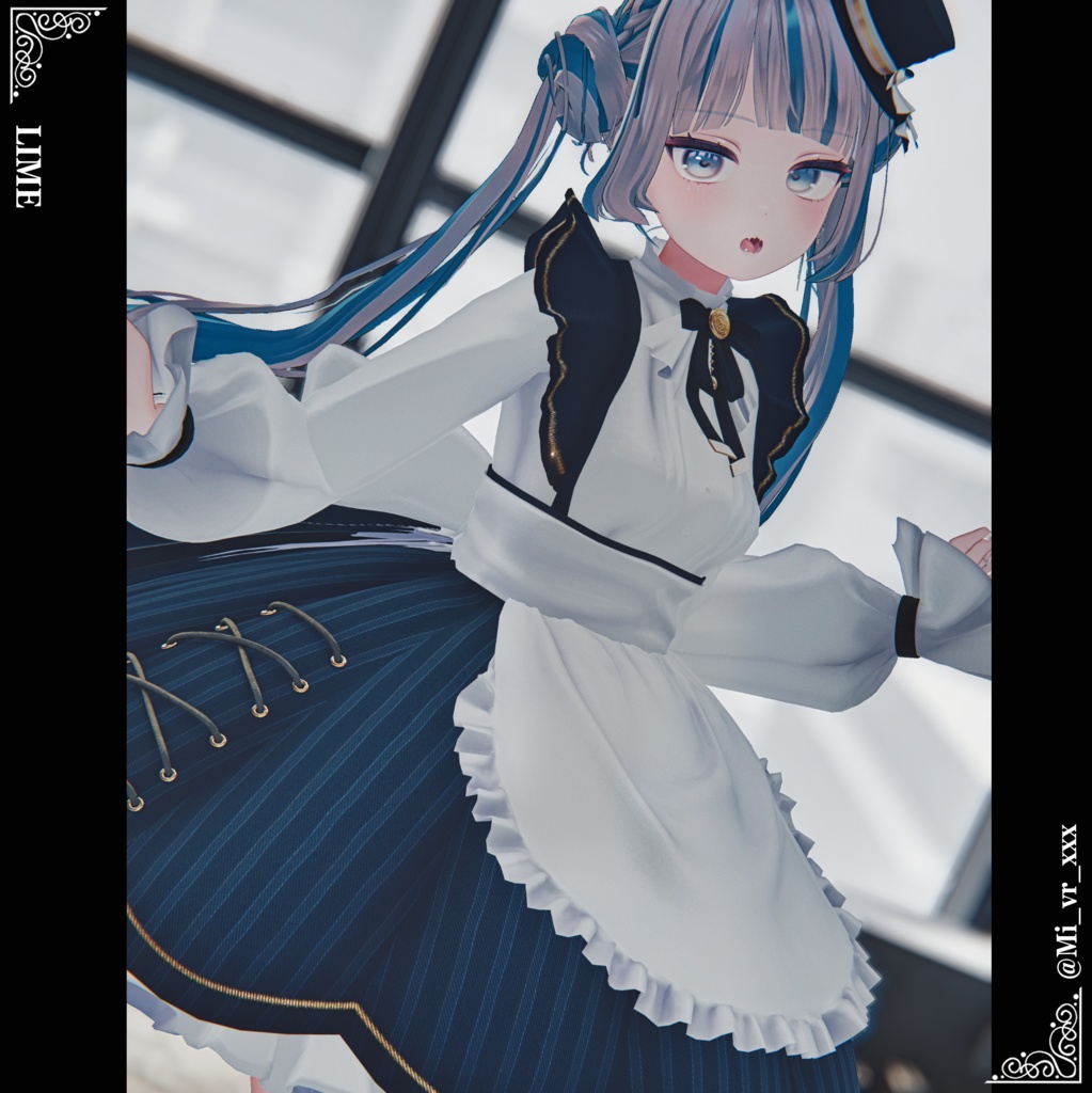 Electro Swing Maid【複数アバター対応】