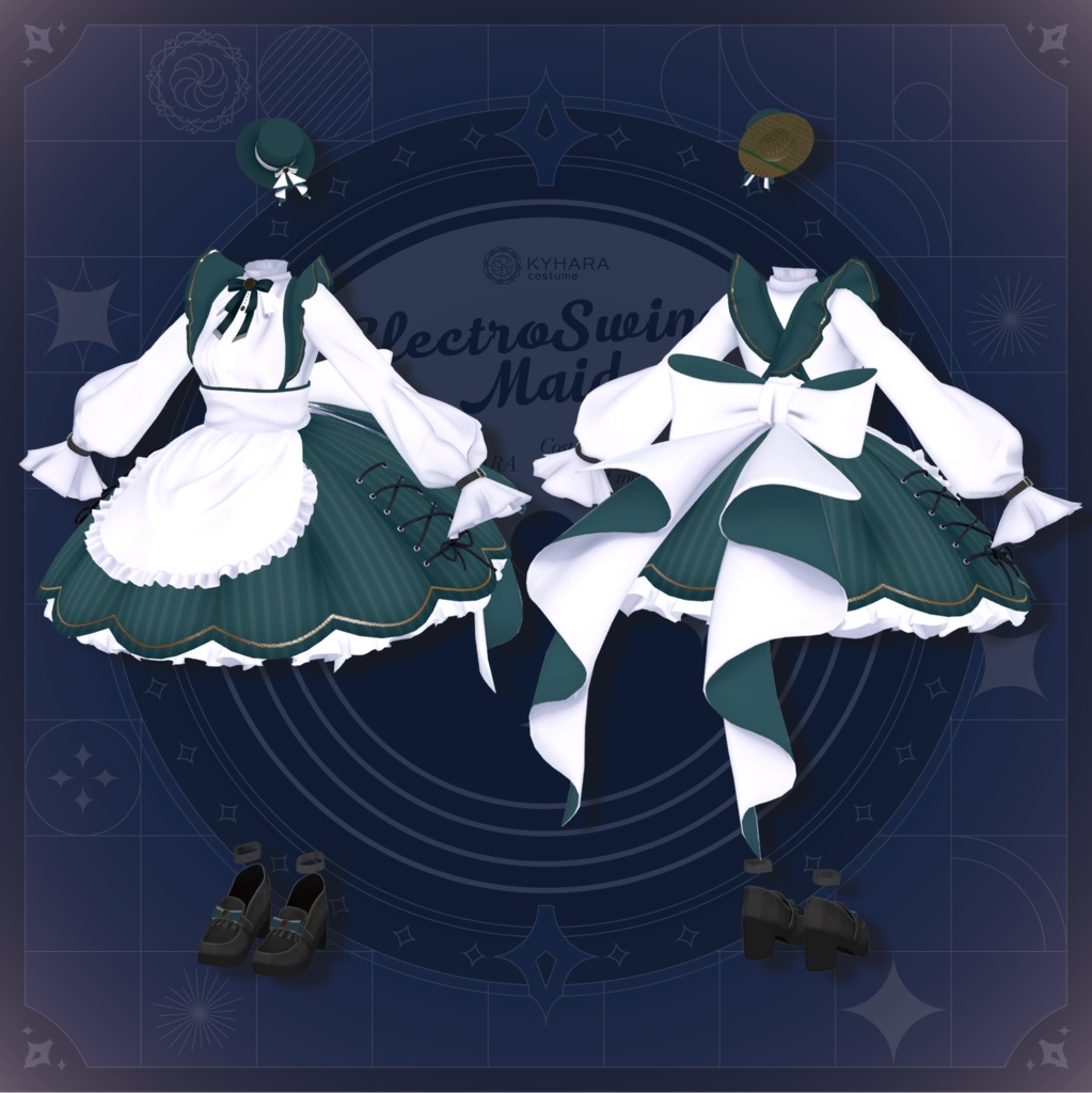 Electro Swing Maid【複数アバター対応】