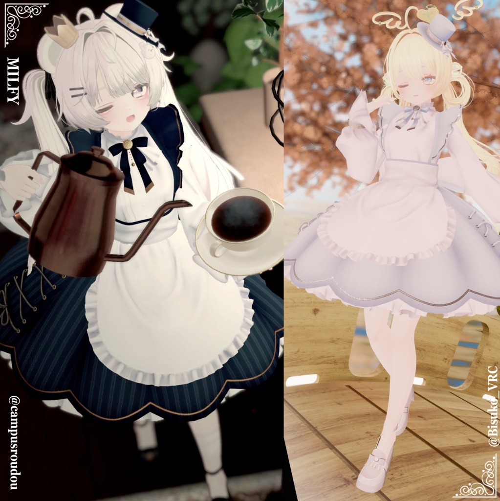 Electro Swing Maid【複数アバター対応】