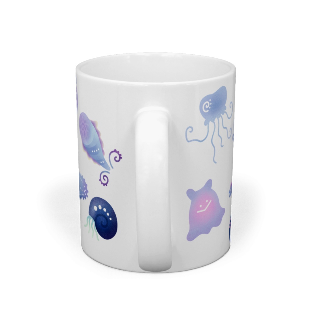 謎の深海魚たち マグカップ
