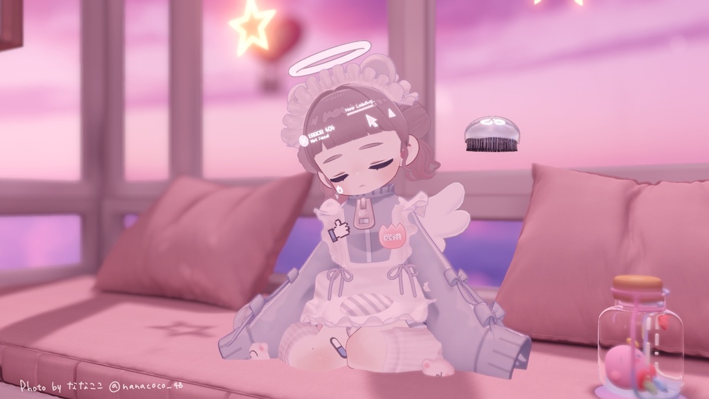 【キプフェル¦ぽちまる¦ここね対応】くらげhair🪼