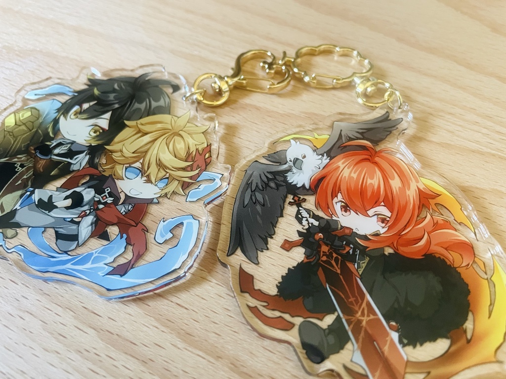 原神アクリルキーホルダー