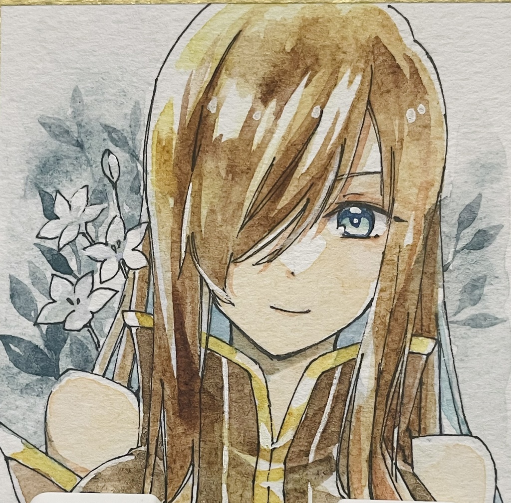 アナログ透明水彩原画