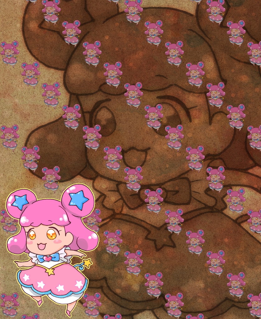 名画キラッCHUアクリルキーホルダー(縦約7㎝)