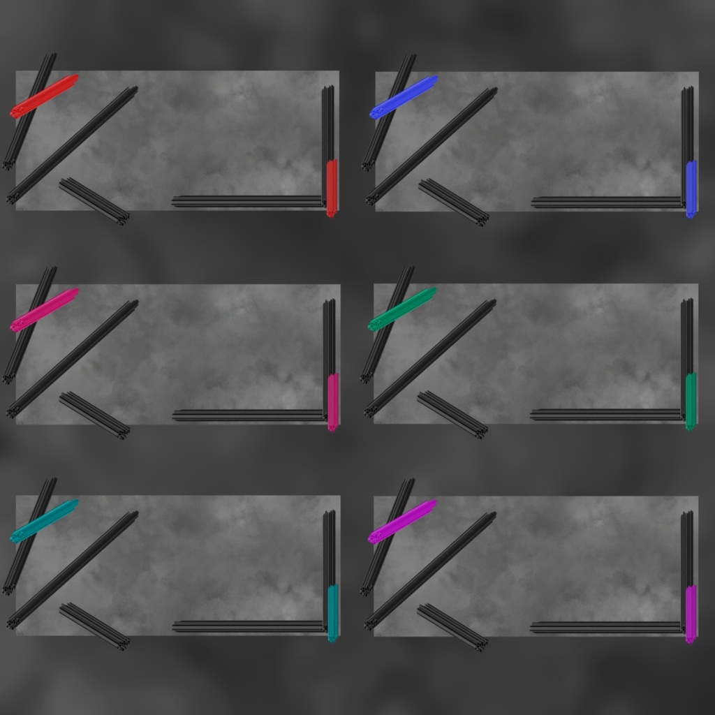 【無料版あり】置くだけ部屋素材 シンプル・ホラー【ココフォリア素材】