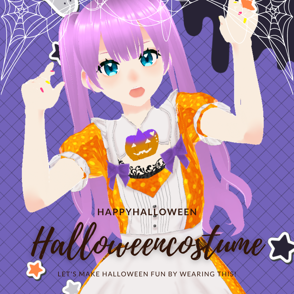 ハロウィンワンピース【VRoid】