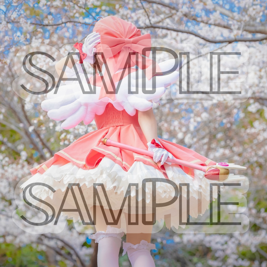 【ねめしす】製本版 カードキャプターさくら 木之本桜 OP衣装 コスプレ写真集 「CatchYou」
