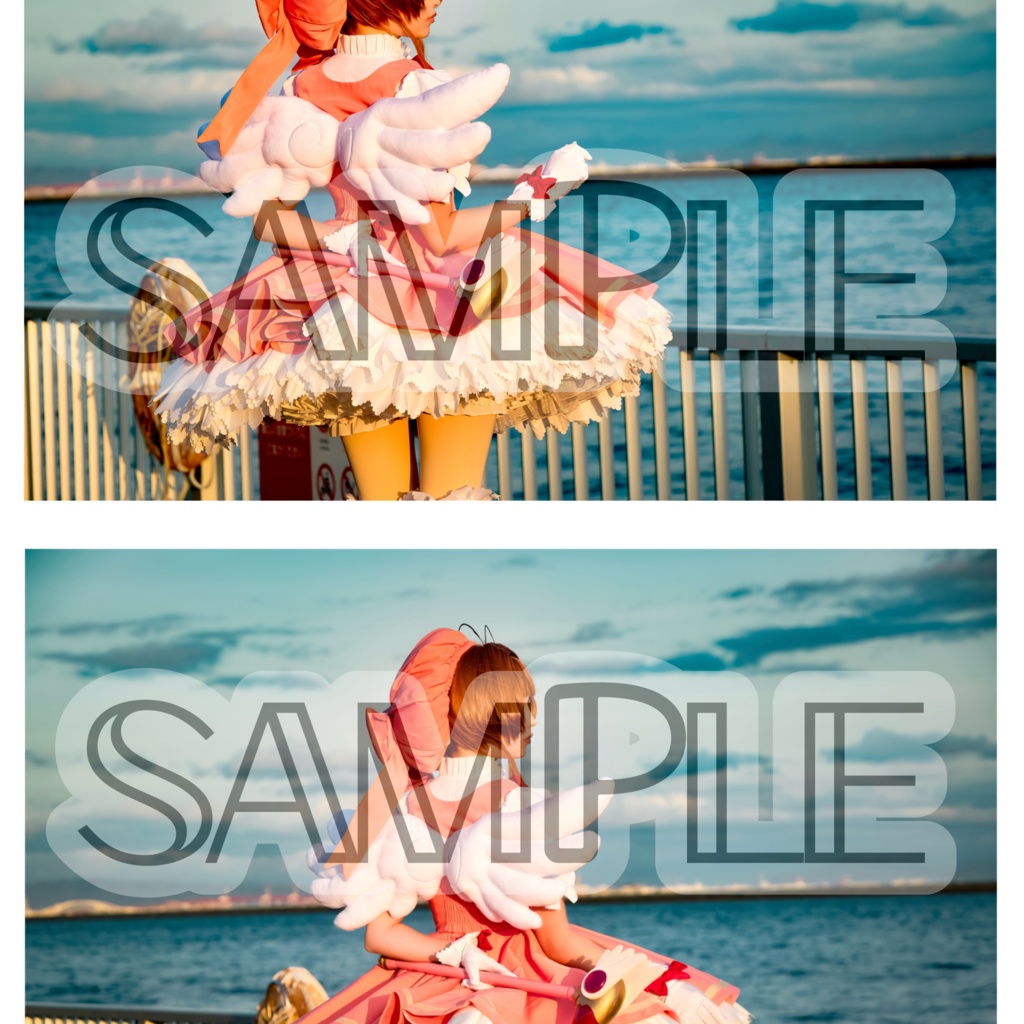 【ねめしす】製本版 カードキャプターさくら 木之本桜 OP衣装 コスプレ写真集 「CatchYou」