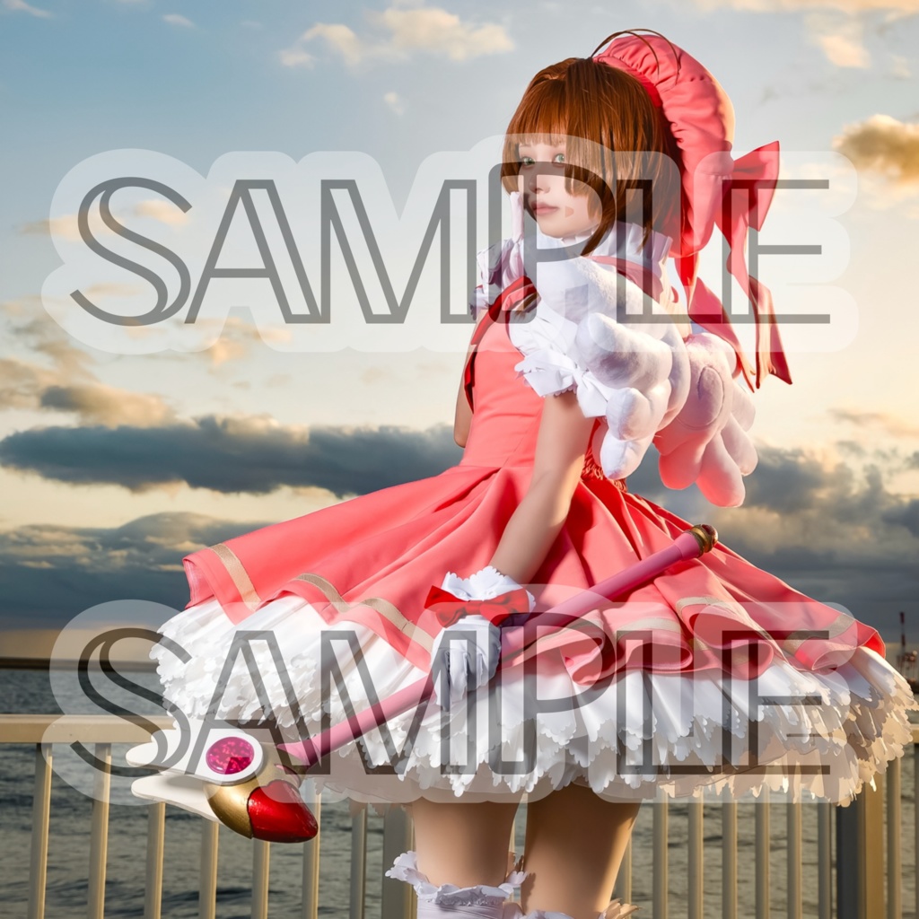 【ねめしす】製本版 カードキャプターさくら 木之本桜 OP衣装 コスプレ写真集 「CatchYou」