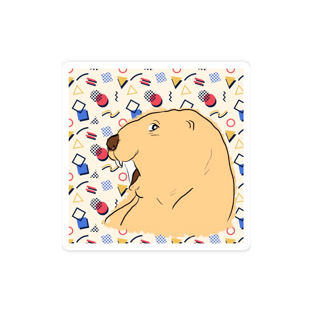 ちらりマーモット