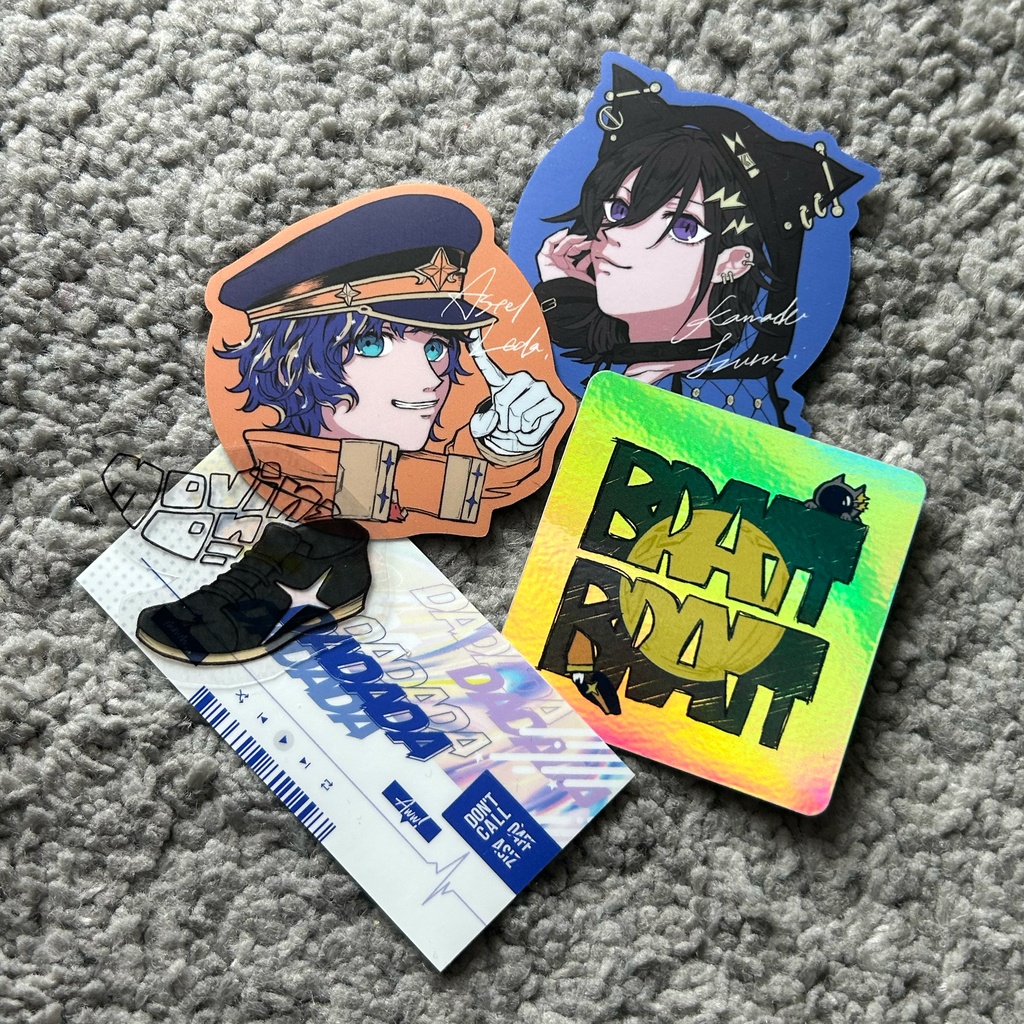 Bratt イメージステッカー