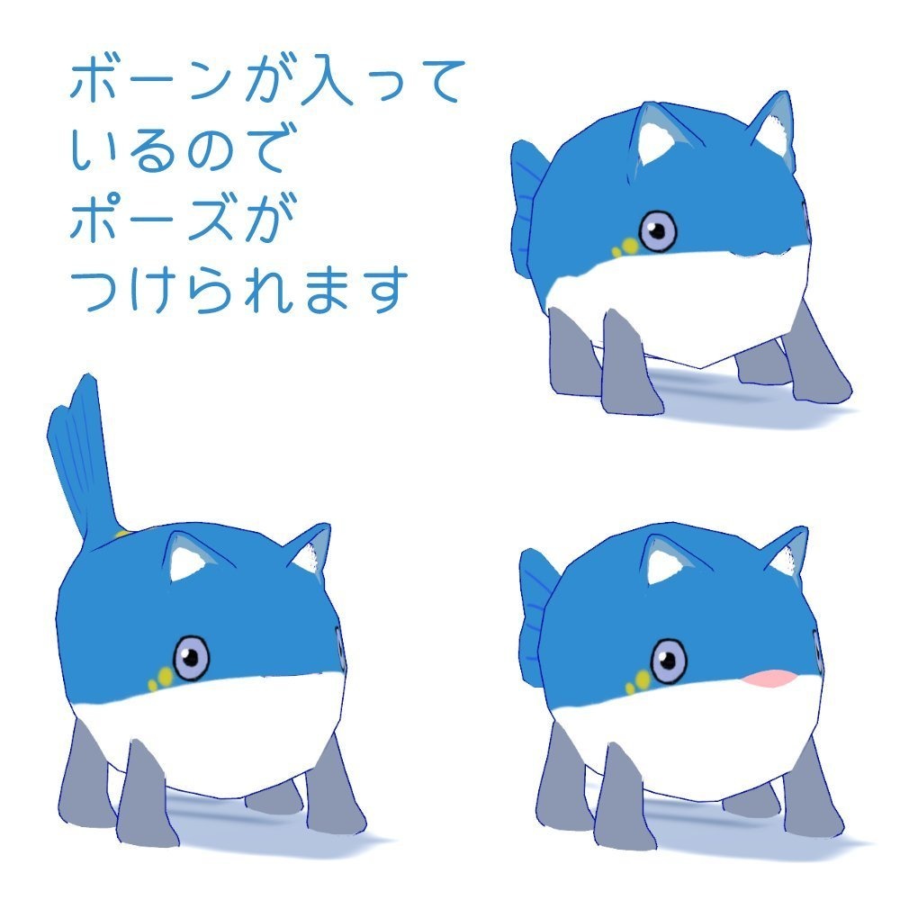 VRC想定3Dモデル『サヴァニャン(さゔぁにゃん)』