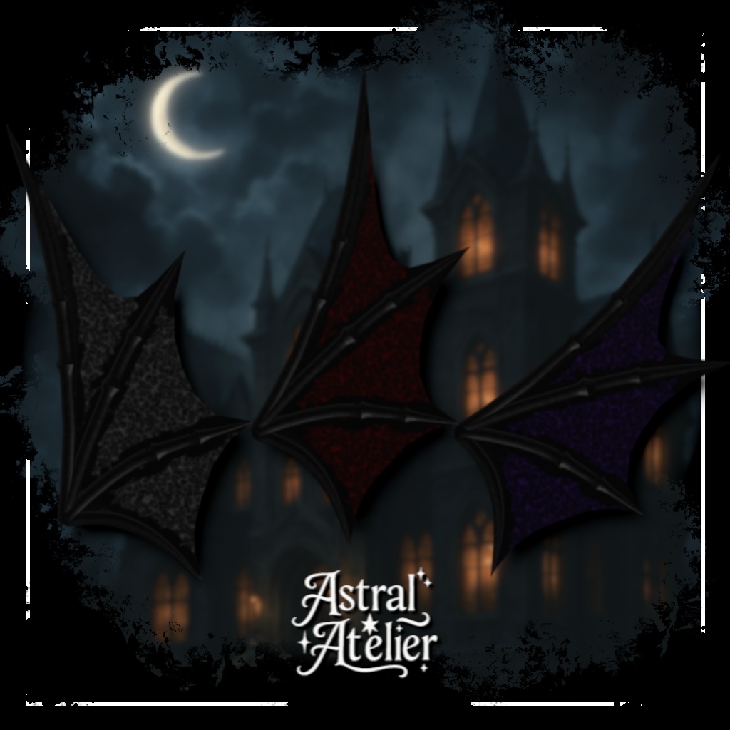 【アニメーション付き】Vampire Princess Wings