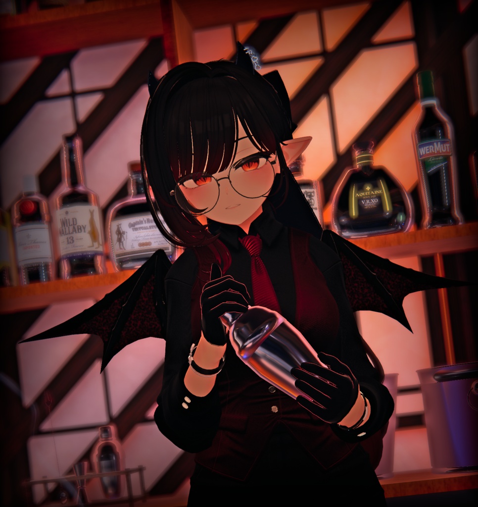 【アニメーション付き】Vampire Princess Wings