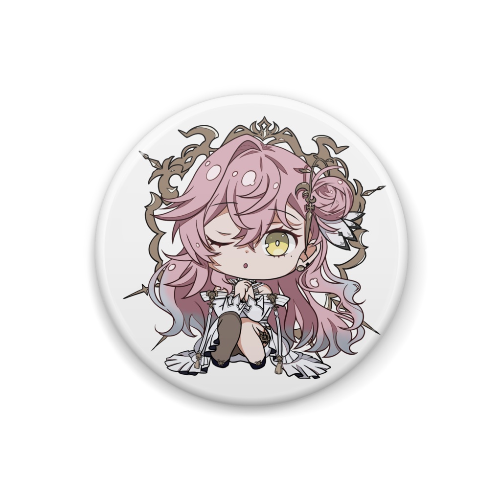 [デビュー記念]サラのミニキャラ缶バッジ